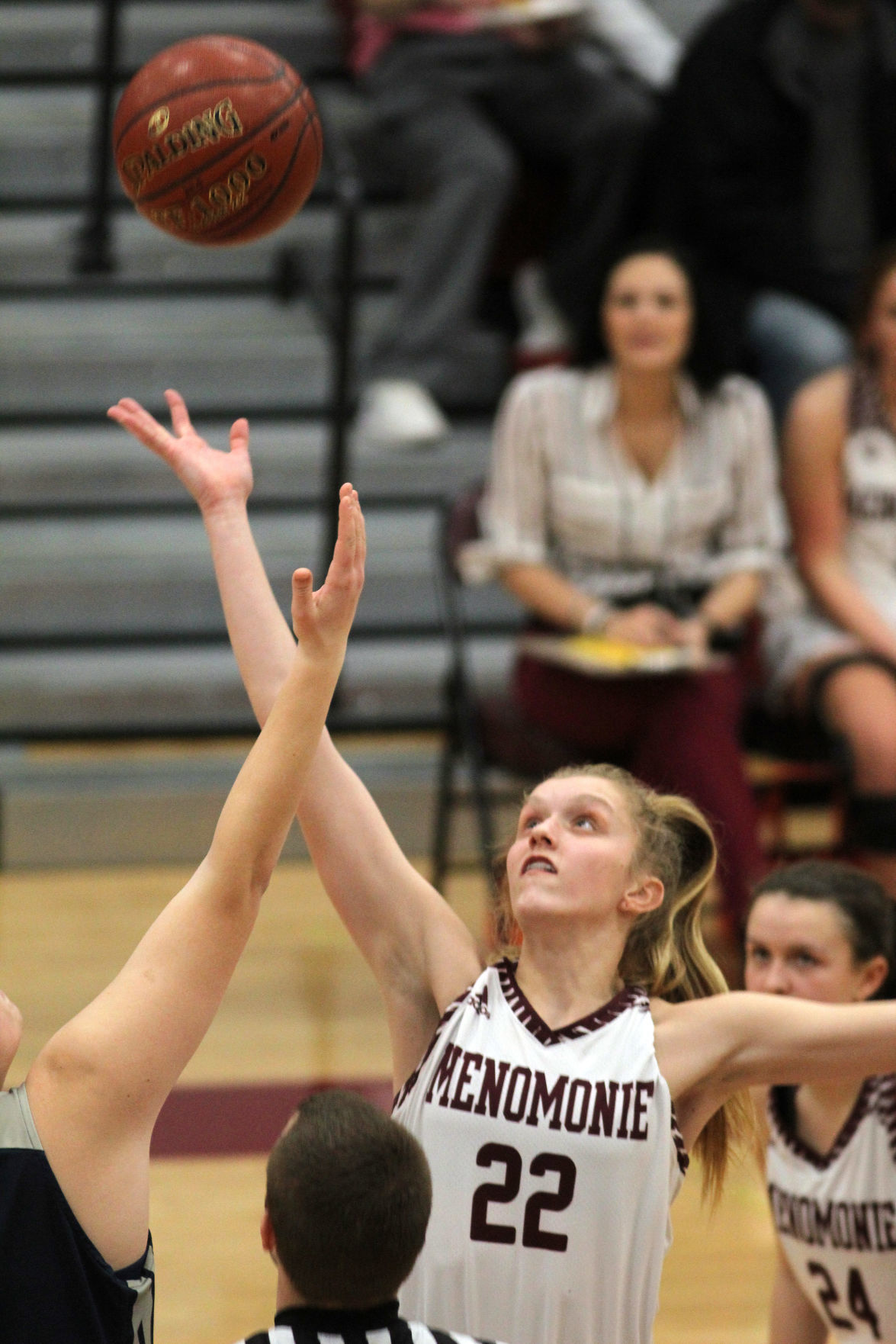 Hudson at Menomonie girls basketball 1-10-20